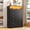Black, variant on EnHomee Black 5-Drawer Dresser with LED Light, 31.7"L x 15.9"W x 48.6"H Modern Storage Furniture