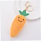 thumbnail image 4 of unbranded 7Ud Colgante De Llaveros De Plush Y Metal Con Vegetal Para Decorar Y Llaves, 4 of 8