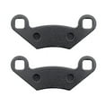 thumbnail image 2 of KMG Rear Brake Pads Compatible with 2008-2010 Polaris 525 S Outlaw - Non-Metallic Organic NAO Brake Pads Set, 2 of 4