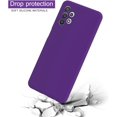 thumbnail image 6 of Samsung A32 Case,  Galaxy A32 5G Case Liquid Silicone Case Dual Layer Hybrid Hard PC Soft Silicone Gel Rubber Bumper Slim Fit Shockproof Protective Phone Case for Samsung Galaxy A32, Purple, 6 of 12
