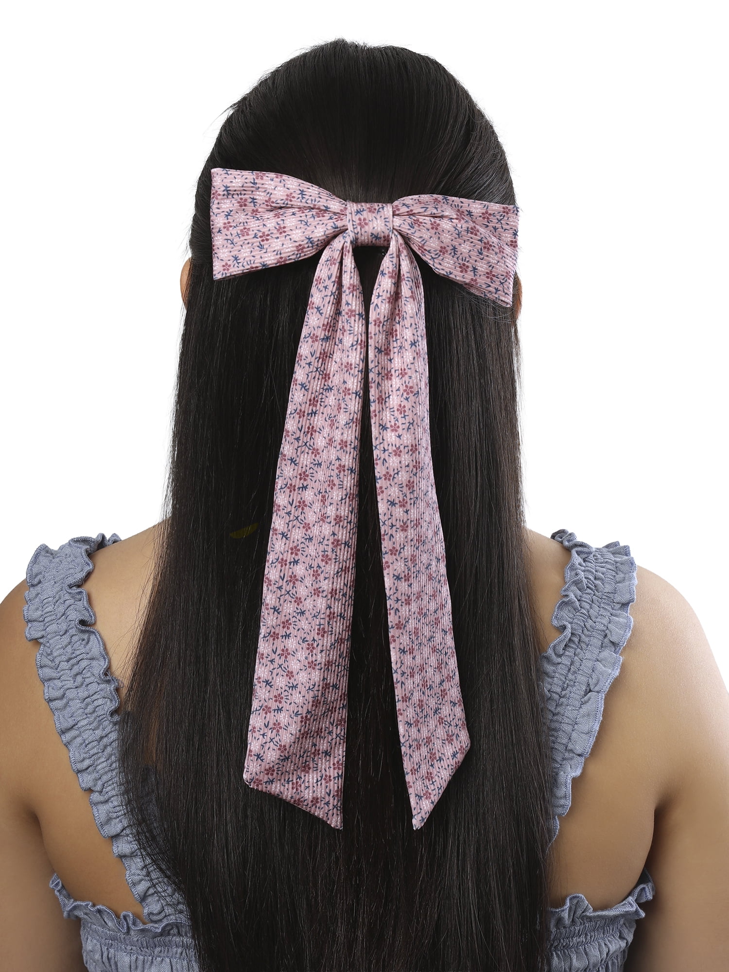 Celebrity Pink Women's Oversized Soft Pink Ribbon Hair Bow