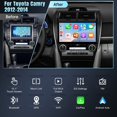 thumbnail image 2 of Radio de coche Leadfan para Toyota Camry 2002-2006 con Carplay Android Auto, pantalla de 9 pulgadas, 2 of 9