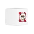 thumbnail image 3 of DistinctInk Greeting Card / Note Card - Valentine's Day Pekingese Puppy - PACK of 10, 3 of 7