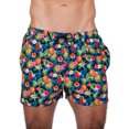 thumbnail image 2 of Traje de baño tropical hombre short con licra interna Gym&Swim GYS006/Traje de baño/Máxima comodidad, 2 of 5