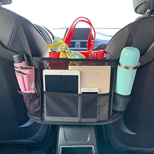 Car net pocket handbag holder online walmart