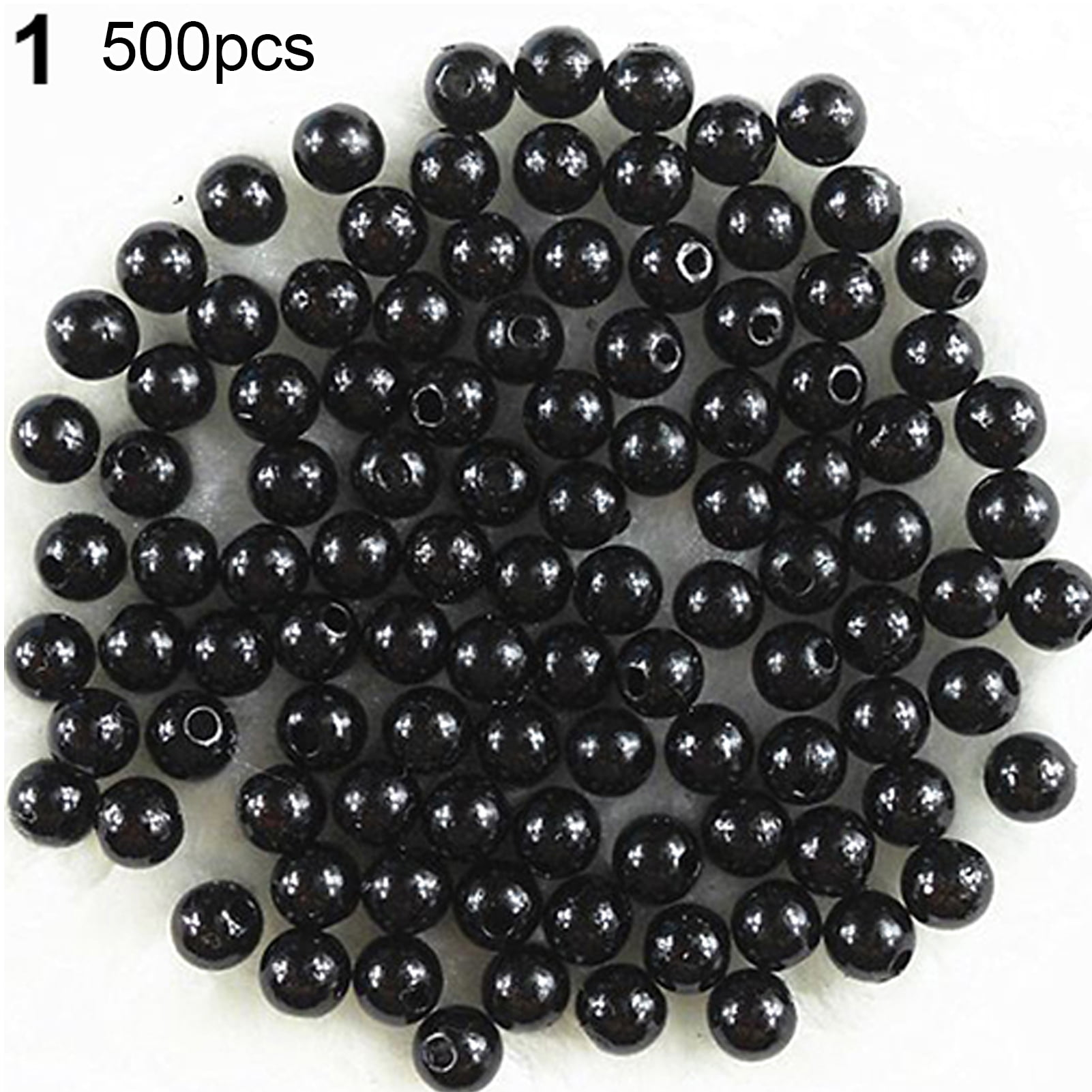 4mm 6mm 8mm 10mm 12mm Ball Spacer Pastel Color Acrylic Round Loose Beads 
