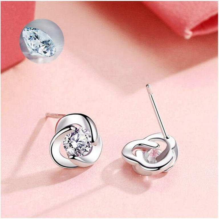 Stainless steel earrings walmart clearance