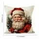 thumbnail image 3 of Herunwer Christmas Pillow Cover Winter Holiday Throw Pillows Christmas Decor Cushion Cases for Sofa Couch Home Décor, Pillowcases Farmhouse for Christmas Couch Bed, 3 of 6