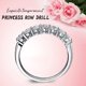 thumbnail image 1 of Anillo de circón para mujer Anillos abiertos Diamantes de imitación de cristal Piedra preciosa Promesa Compromiso Alianza de boda, joyería de plata esterlina delicada ajustable, cumplea?os para ni?as Va LingWen 8390605187070, 1 of 1