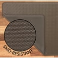 thumbnail image 4 of Anti-Fatigue Kitchen Mat, Mocha, Playa Basketweave by Chef Gear, 17.5 in. x 32 in., 4 of 8
