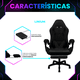 thumbnail image 5 of Silla Gamer Oficina Escritorio Linium Ergonómica Super Comoda Negra, 5 of 11