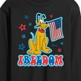 thumbnail image 3 of Disney - Pluto USA Flag - Men's Long Sleeve T-Shirt, 3 of 5