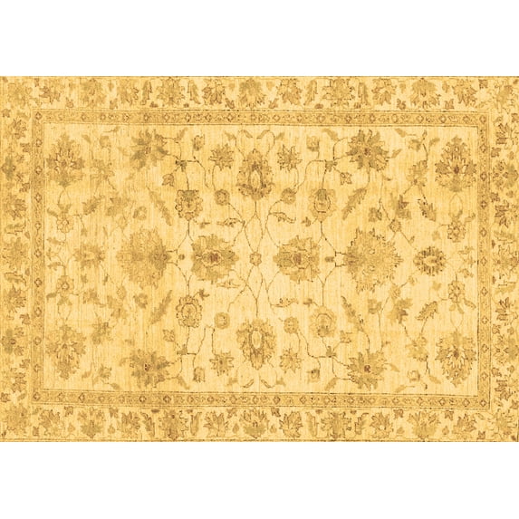 Ahgly Company Indoor Rectangle Oriental Brown Traditional Area Rugs, 8' x 12'