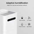 thumbnail image 3 of Smartmi Evaporative 4L Top Fill Cool No Mist Humidifiers for Bedroom, 3 of 7