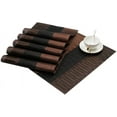 thumbnail image 2 of Ensemble de 6 Napperons en Vinyle, Résistants à la Chaleur, Durables, en PVC Tissé, pour Intérieur et Extérieur, 2 of 5