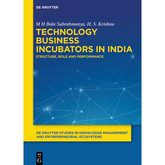 de Gruyter Studies in Knowledge Manageme Technology Business Incubators in India: Structure, Role and Performance, Book 2, (Hardcover)