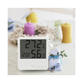 thumbnail image 2 of Yeacher White Digital Thermometer Hygrometer Clock Temperature Humidity Meter Calendar Maximum Minimum Value Display -, 2 of 5