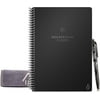 Rocketbook EVRF-E-K-A Fusion Smart Reusable Notebook with Pen and Microfiber Cloth, Executive Size, Black