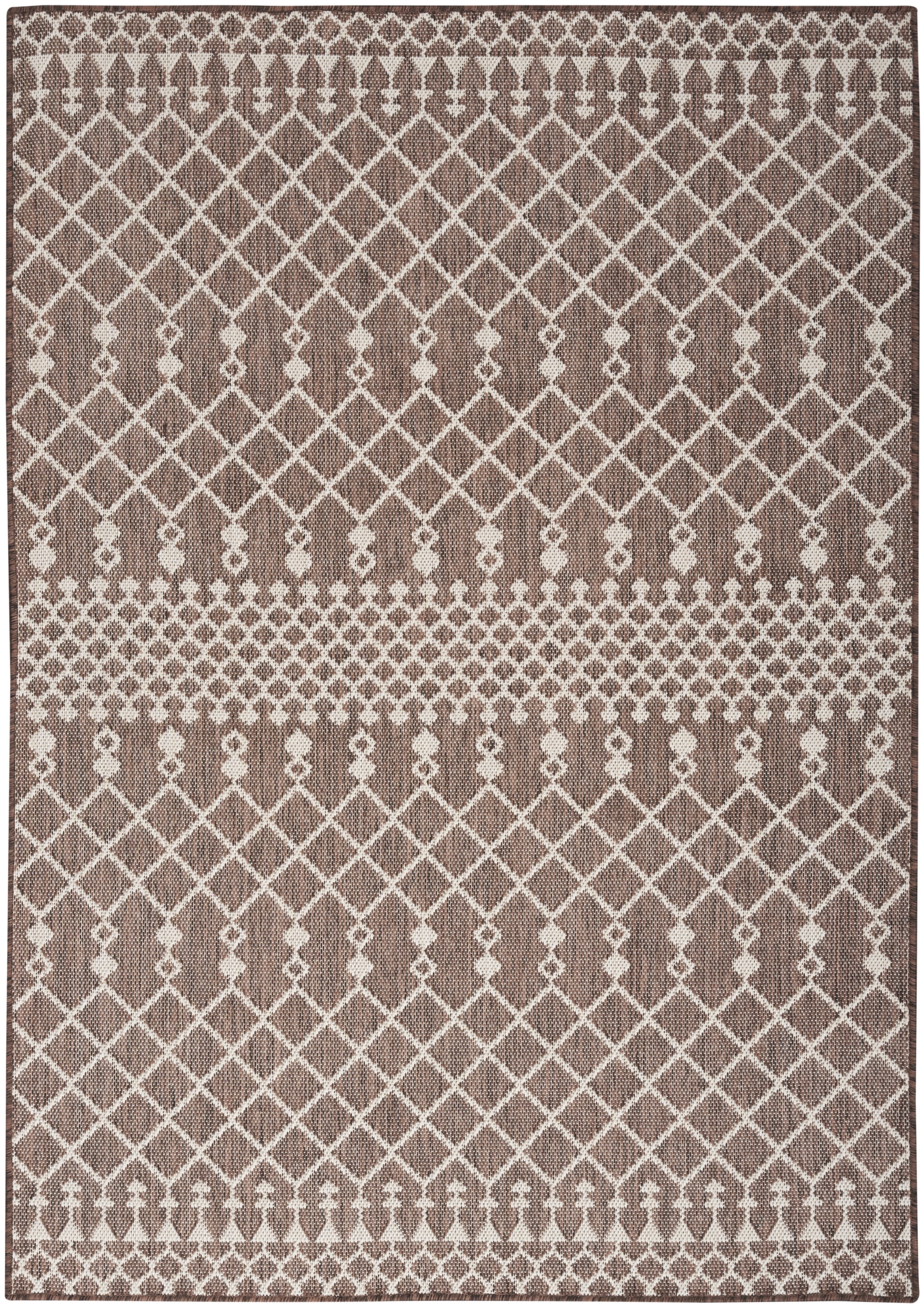 Nourison Positano Indoor/Outdoor Natural 7' x 10' Area Rug (7x10)