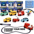 thumbnail image 2 of Lutabuo Inductive Car Toy Automatic Follow-Line You Draw Novelty Cars(Random Style), 2 of 6
