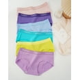 thumbnail image 6 of INNERSY Womens Underwear Cotton Panties Hipster Sport Underwear Wide Waistband 6-Pack(Small,Light), 6 of 8