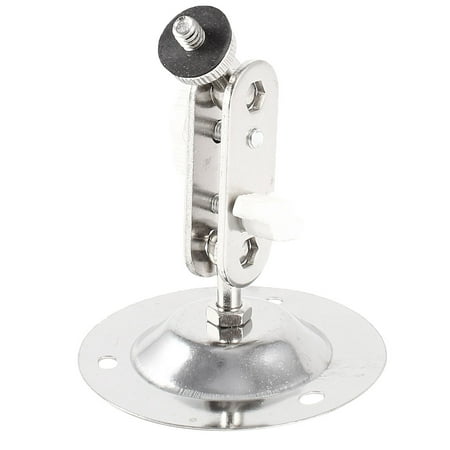 Unique Bargains Silver Tone Adjustable CCTV Camera Security System Metal Holder Bracket