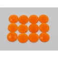 thumbnail image 4 of EOEMY 100 Neon Color Flatback Acrylic Round Rhinestone Gems 10mm No Hole Pick Color-Neon Red, 4 of 8