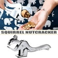 thumbnail image 2 of THLKIF Zinc Alloy Squirrel Shape Walnut Clip, Walnut Cracker, Nut Crackers For All Nuts, Non-slip Wear-resisting Nutcracker Nut Opener Sheller for Breaking Nuts, 2 of 8