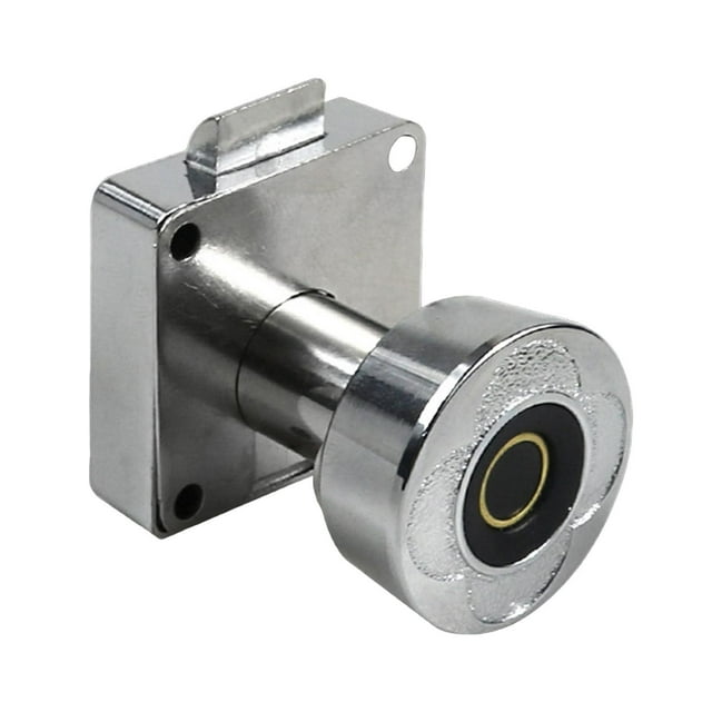 Cerradura de Cajón Inteligente Billuyoard Sin Llave con Huella Dactilar Plata 22 mm