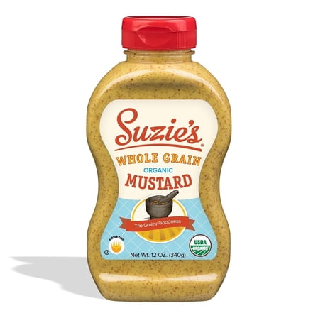Suzie's Organic Whole Grain Mustard 12oz