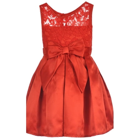 Youngland Little Girls Satin Bloom Dress Sizes Youngland Little Girls Satin Bloom Dress Sizes
