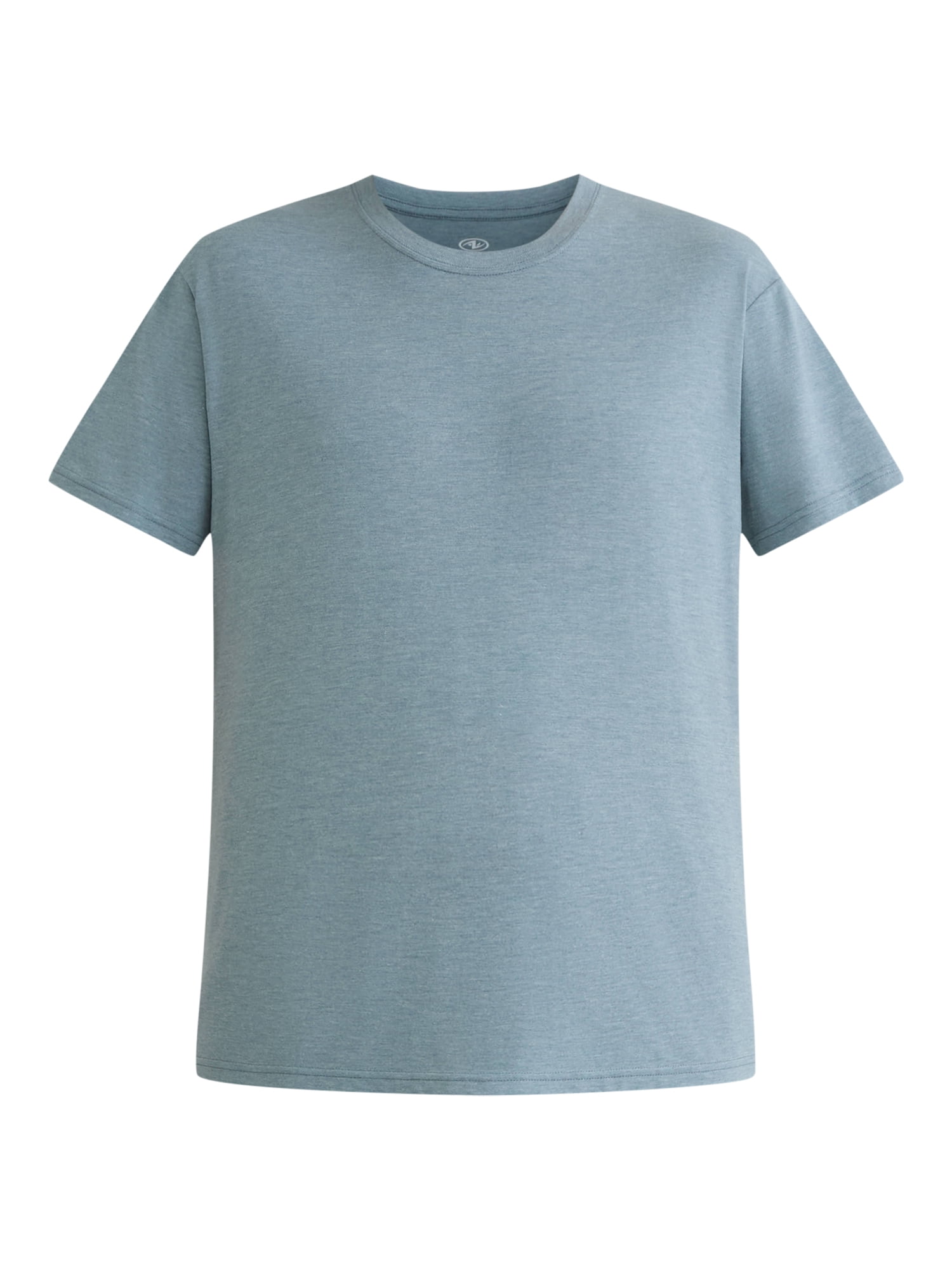 Athletic Works Men's Solid Tri Blend Tee with Short Sleeves, Sizes XS-4XLT