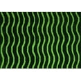 thumbnail image 1 of Ahgly Company Indoor Rectangle Abstract Green Modern Area Rugs, 2' x 4', 1 of 4
