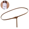 thumbnail image 1 of 1 Pce Ceinture Nouée en Similicuir pour Femmes / Ceinture à Nouer en Similicuir pour Femmes / Ceinture de Taille Sécuritaire en Similicuir pour Femmes, 1 of 7