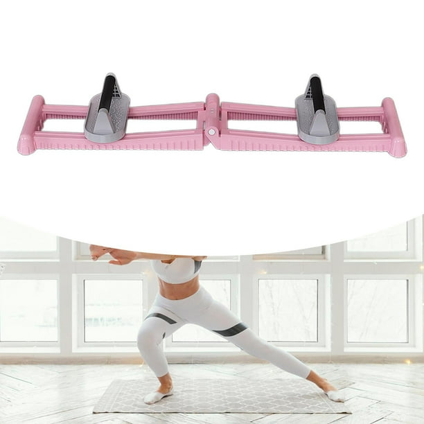 Ejercitador de músculos del suelo perfecl Equipo de ejercicio de piernas Plegable Rosa 108 cm x 46 cm x 86,5 cm