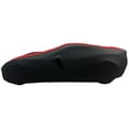 thumbnail image 6 of C7 Corvette Ultraguard Stretch Satin Indoor Car Cover : for 2014-2019 Stingray, Z51, Z06, Grand Sport Corvettes - The Ultimate Custom Fit Black with Red Stripes, 6 of 10