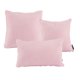 thumbnail image 1 of Set de 3 Cojínes Decorativos (1 Cuadrado Ch + 1 Cuadrado Gde + 1 Rectangular) DICASA Pink, 1 of 6