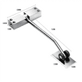 thumbnail image 6 of 1 * Door Closer-Silver, 6 of 6