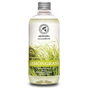AROMATIKA Lemongrass Essential Oil Alcohol Free 100% Pure Therapeutic for Diffuser, Humidifier, Aromatherapy, Sleep, Relax Room Air Fresheners Perfect Gifts - Lemongrass Essential Oil 16.9oz