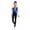 Royal Blue, variant on Full Body Unitard for Girls Color Block Gymnastics Ballet Leotard One Piece Ice Skating Jumpsuit Royal Blue 10