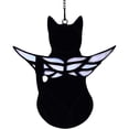 thumbnail image 5 of Joernso Angel Cat Ornament Creative Shape Smooth Edge Not Easily Deformed Heat-Resistant Wing Design Burr Free Acrylic Angel Cat Pendant Hanging Ornament Car Supplies, 5 of 8
