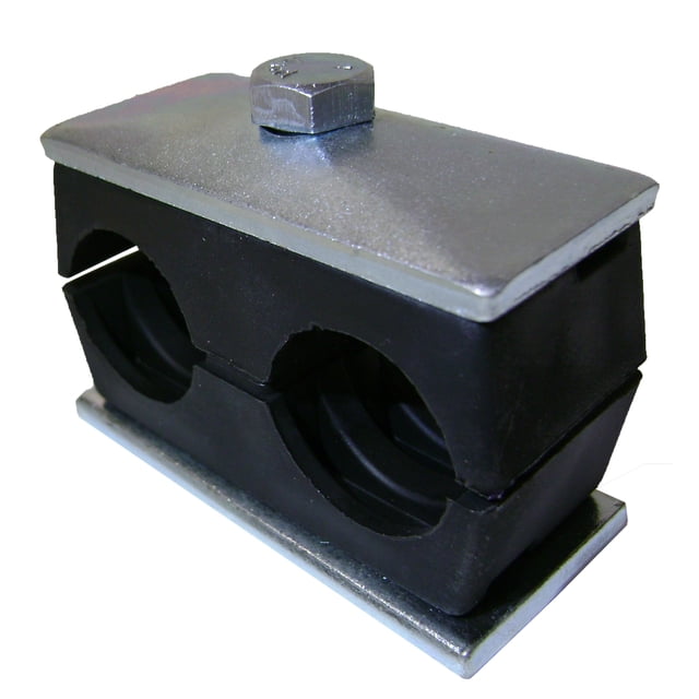 Abrazadera para Tubería Serie Twin Behringer de Polipropileno para Tubo de 1/2"