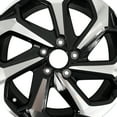 thumbnail image 4 of Velospinner Alloy 17" x 7.5" Automotive Rim Brand New Single Wheel for Honda Accord 2016, 2017 Machined Black OEM Quality Replacement, 4 of 5