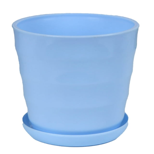 Dsseng Pot de Fleurs en Plastique Coloré pour Décoration Intérieure, Cactus, Succulentes