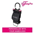 thumbnail image 2 of TuscanyPro Hairstylist Cart with Wheels - Unique Folding Trolley Dolly & A Hairstylist Bag - US Patented - 10 Years Warranty - Personalize with Name/Logo, 2 of 9