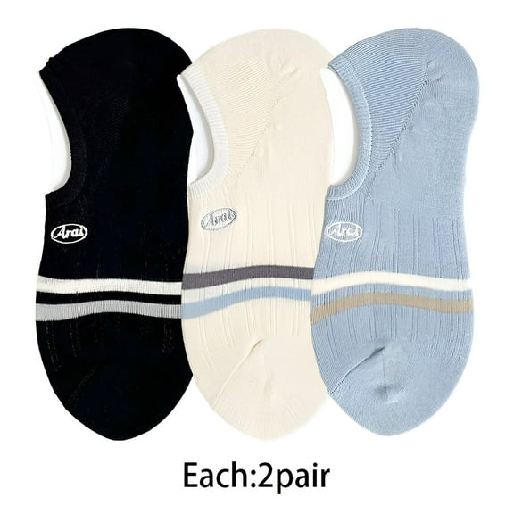 TELOLY 6Pairs No Show Socks Men9-13Socks Men Men's Socks ,Colormixing1