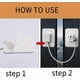 thumbnail image 4 of 2Pcs Child Safety Window Locks,Child Window Protection Locks with 4 Keys,Strong Adhesive Fridge Lock for Cupboard Drawer Washer, 4 of 4