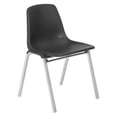 thumbnail image 1 of NPS 8100 Series 31" Modern Metal Poly Shell Stacking Chair in Blue, 1 of 3