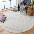 thumbnail image 3 of SAFAVIEH Tulum Coriander Oriental Area Rug, Ivory/Light Grey, 6'7" x 6'7" Round, 3 of 8