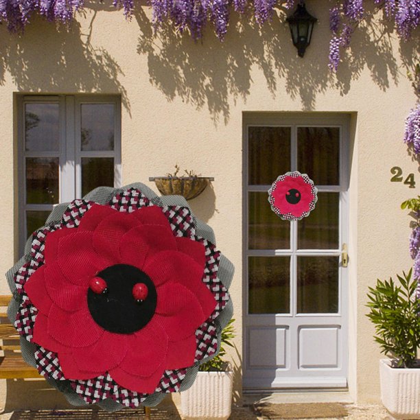 XWSHYW Decoraciones para El Hogar Percha de Puerta de Bienvenida Decoración de Puerta Corona de Puerta Decoración de Corona de Puerta de Entrada